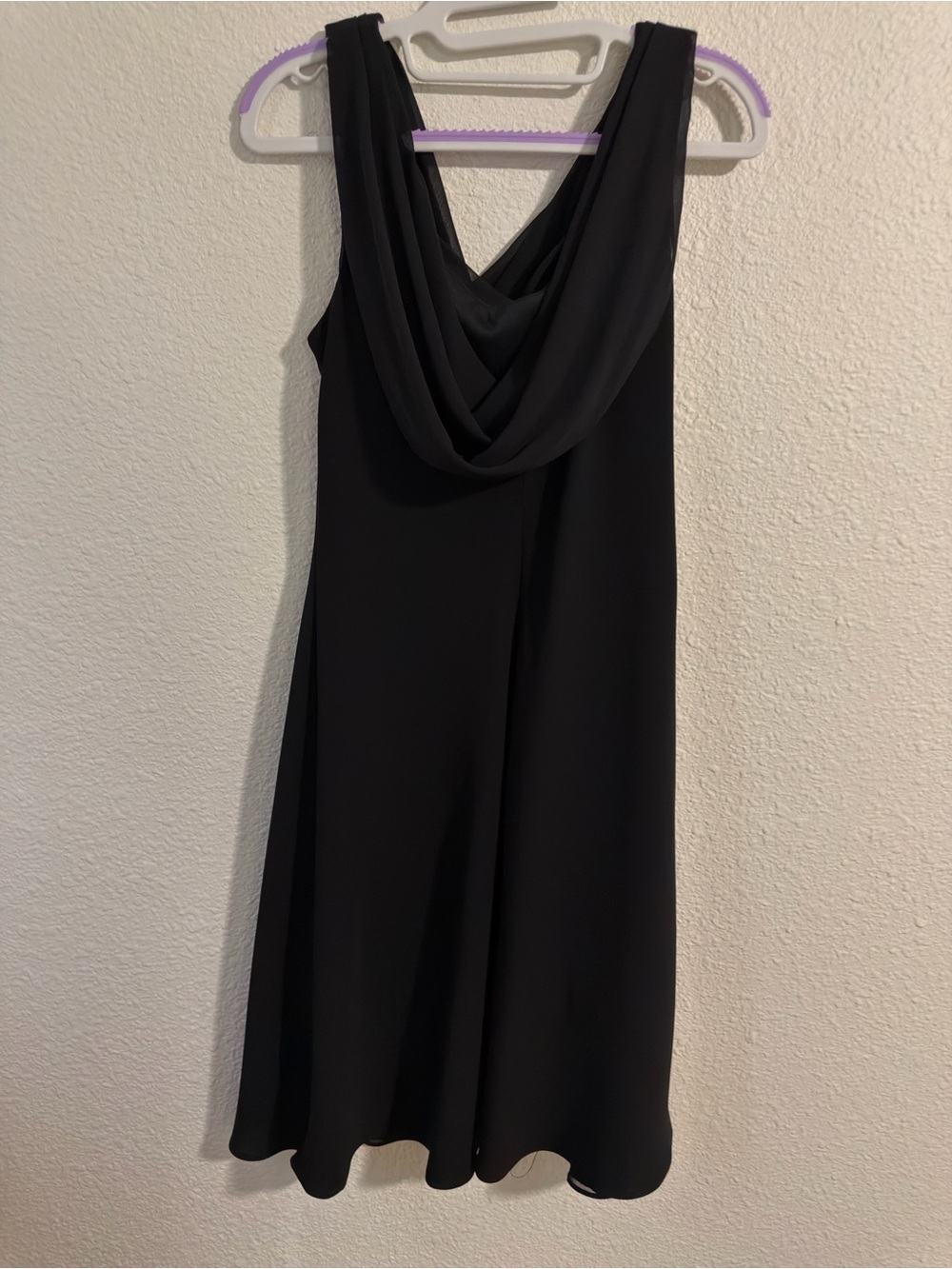 S.L. Fashions Black Evening Dress